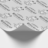 Erdnüsse | Snoopy-Glückwünsche für Ihre Rente Geschenkpapier (Ecke)