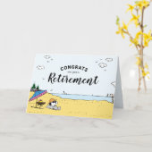 Erdnüsse | Snoopy-Glückwünsche für Ihre Rente Karte (Gelbe Blume)