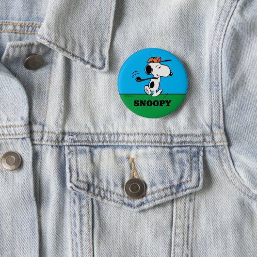 Erdnüsse | Snoopy Golf Swing Button (Beispiel)