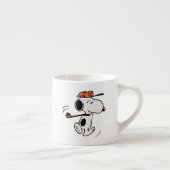 Erdnüsse | Snoopy Golf Swing Espressotasse (Rechts)