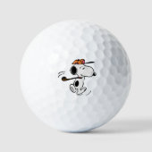 Erdnüsse | Snoopy Golf Swing Golfball (Vorderseite)
