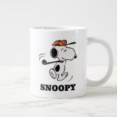 Erdnüsse | Snoopy Golf Swing Jumbo-Tasse (Rechts)