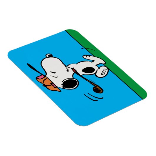 Erdnüsse | Snoopy Golf Swing Magnet (Rechte Seite)