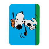 Erdnüsse | Snoopy Golf Swing Magnet (Vertikal)