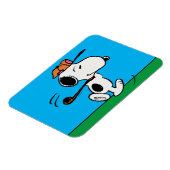 Erdnüsse | Snoopy Golf Swing Magnet (Linke Seite)
