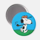 Erdnüsse | Snoopy Golf Swing Magnet (Vorderseite/Rückseite)