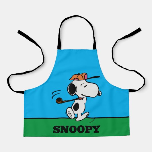 Erdnüsse | Snoopy Golf Swing Schürze (Vorderseite)