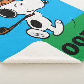 Erdnüsse | Snoopy Golf Swing Sherpadecke (3/4)
