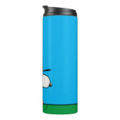 Erdnüsse | Snoopy Golf Swing Thermosbecher (Nach rechts gedreht)