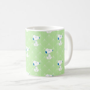 Erdnüsse   Snoopy Green Deco Dreams Muster Kaffeetasse
