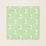 Erdnüsse | Snoopy Green Deko Dreams Pattern Schal<br><div class="desc">Karo in diesem Art Deco Erdnüsse Design mit Snoopy.</div>