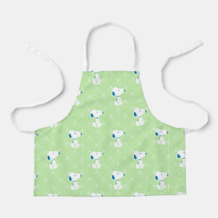 Erdnüsse   Snoopy Green Deko Dreams Pattern Schürze