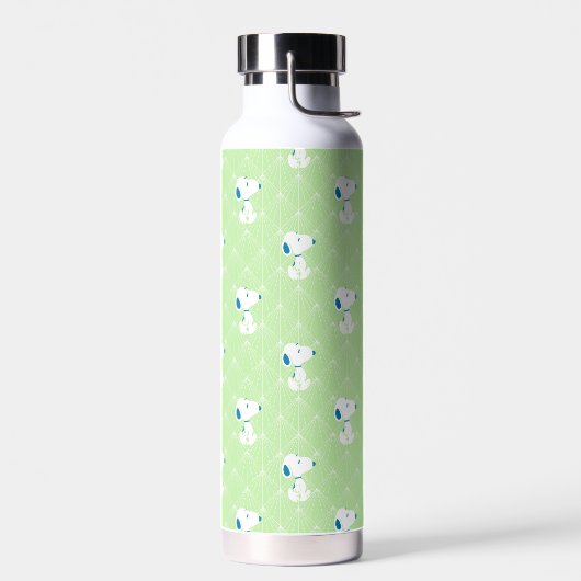 Erdnüsse | Snoopy Green Deko Dreams Pattern Trinkflasche (Links)