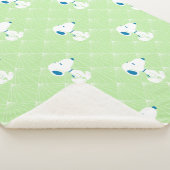 Erdnüsse | Snoopy Green Deko Dreams Sherpadecke (3/4)