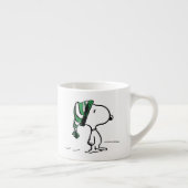 Erdnüsse | Snoopy Green Snow Cap Espressotasse (Rechts)