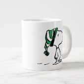 Erdnüsse | Snoopy Green Snow Cap Jumbo-Tasse (Vorderseite Rechts)