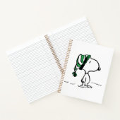 Erdnüsse | Snoopy Green Snow Cap Notizblock (Innenseite)
