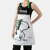 Erdnüsse | Snoopy Green Snow Cap Schürze (InSitu)