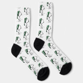 Erdnüsse | Snoopy Green Snow Cap Socken (Rechts)
