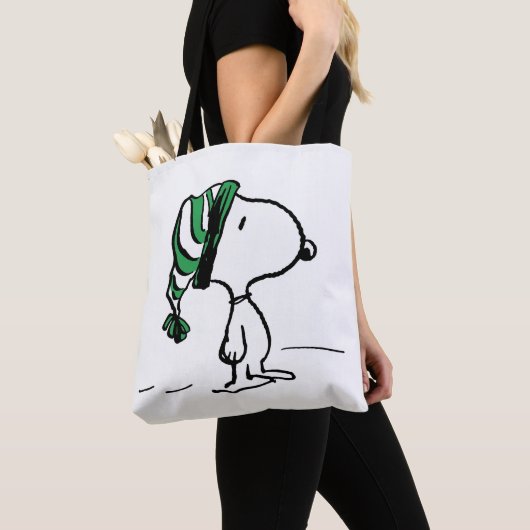 Erdnüsse | Snoopy Green Snow Cap Tasche (Von Nahem)