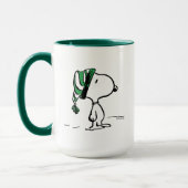 Erdnüsse | Snoopy Green Snow Cap Tasse (Links)