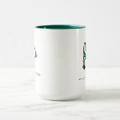 Erdnüsse | Snoopy Green Snow Cap Tasse (Zentrum)