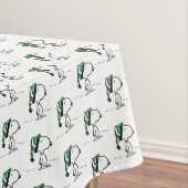 Erdnüsse | Snoopy Green Snow Cap Tischdecke (Beispiel)