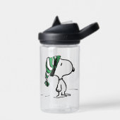 Erdnüsse | Snoopy Green Snow Cap Trinkflasche (Links)