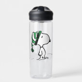Erdnüsse | Snoopy Green Snow Cap Trinkflasche (Vorderseite)
