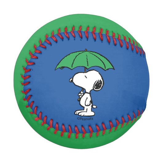 Erdnüsse | Snoopy Green Umbrella Baseball (Vorderseite Links)