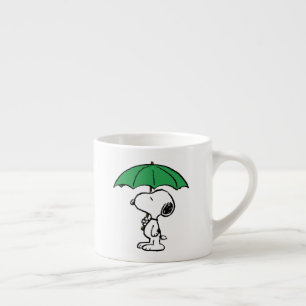 Erdnüsse   Snoopy Green Umbrella Espressotasse