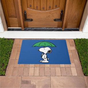 Erdnüsse Snoopy Green Umbrella Fußmatte