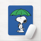 Erdnüsse | Snoopy Green Umbrella Mousepad (Mit Mouse)