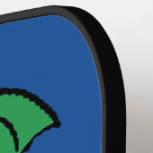 Erdnüsse | Snoopy Green Umbrella Pickleball Schläger (Linke Seite)