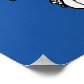 Erdnüsse | Snoopy Green Umbrella Poster (Ecke)