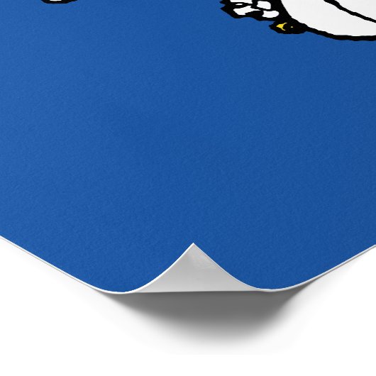 Erdnüsse | Snoopy Green Umbrella Poster (Ecke)