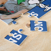 Erdnüsse | Snoopy Green Umbrella Puzzle (Seite)