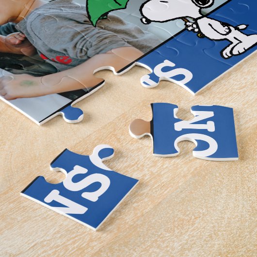 Erdnüsse | Snoopy Green Umbrella Puzzle (Seite)