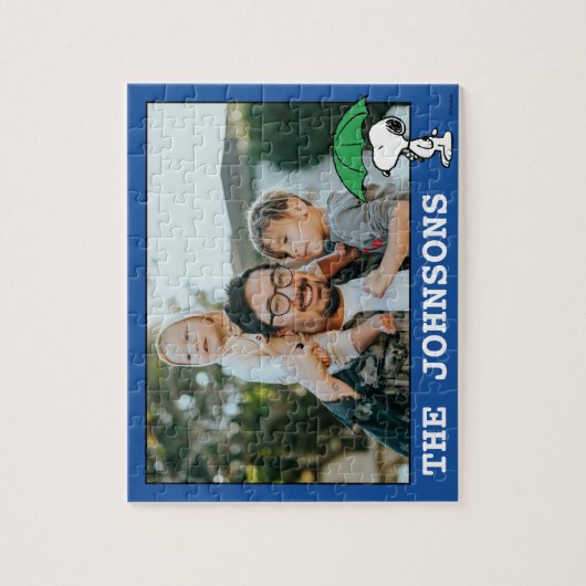 Erdnüsse | Snoopy Green Umbrella Puzzle (Vertikal)