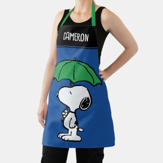 Erdnüsse | Snoopy Green Umbrella Schürze (InSitu)