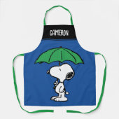 Erdnüsse | Snoopy Green Umbrella Schürze (Vorderseite)