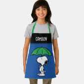 Erdnüsse | Snoopy Green Umbrella Schürze (Insitu)