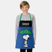 Erdnüsse | Snoopy Green Umbrella Schürze (Getragen)