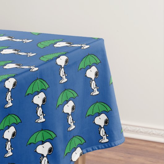 Erdnüsse | Snoopy Green Umbrella Tischdecke (Beispiel)