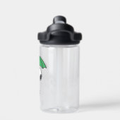Erdnüsse | Snoopy Green Umbrella Trinkflasche (Rückseite)