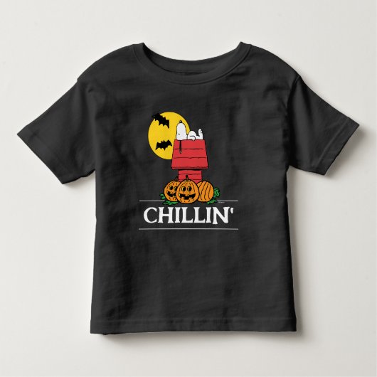 Erdnüsse | Snoopy Halloween Doghouse Kleinkind T-shirt (Vorderseite)
