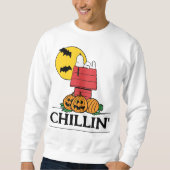 Erdnüsse | Snoopy Halloween Doghouse Sweatshirt (Vorderseite)