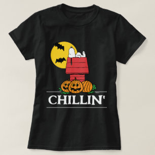 Erdnüsse   Snoopy Halloween Doghouse T-Shirt