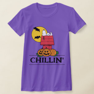 Erdnüsse   Snoopy Halloween Doghouse T-Shirt