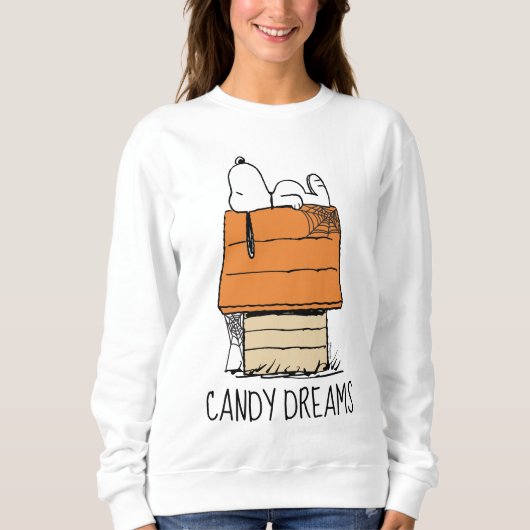Erdnüsse | Snoopy Halloween Nickerchen Sweatshirt (Vorderseite)